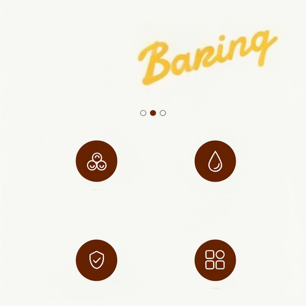 Kitchen Roller Baking - อุปกรณ์ทำขนมที่บ้าน ไม้นวดแป้งพลาสติก PP สำหรับทำแป้งพาย พิซซ่า เกี๊ยว