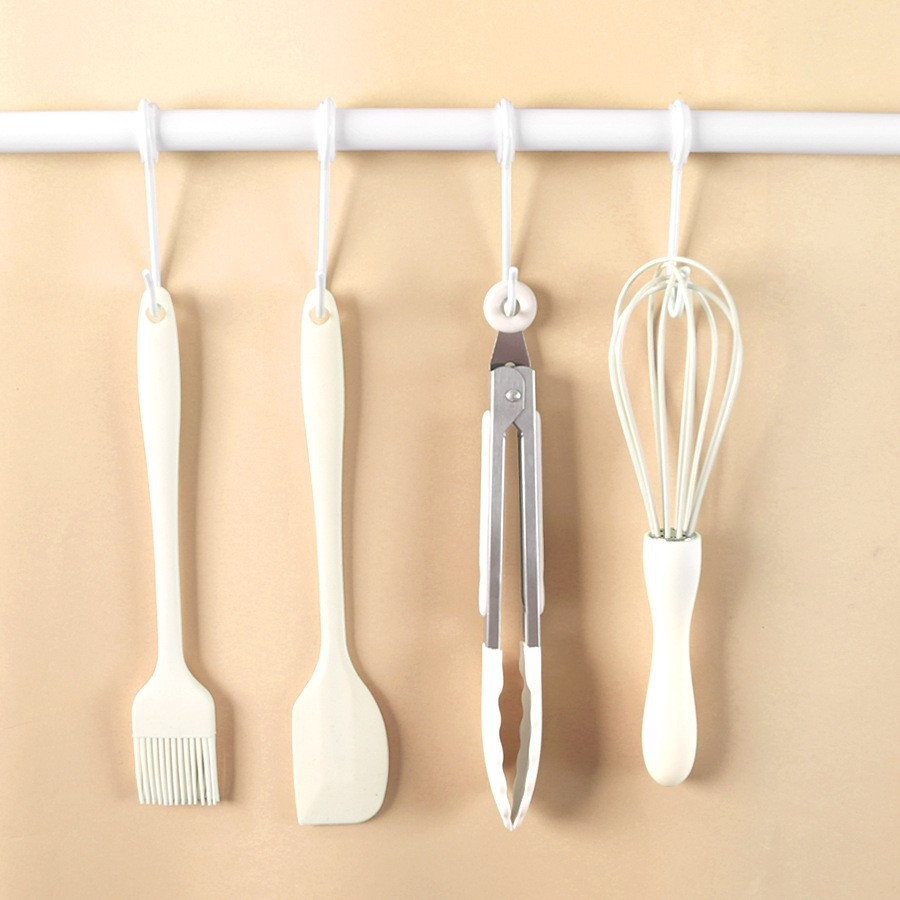 Baking Kitchen Set - 3/4 ชิ้นชุดอบซิลิโคนเกรดอาหารทนความร้อนครีมมีดโกนไข่ Beater แปรงจาระบีเครื่องมือห้องครัวเค้กเบเกอรี่เครื่องมือ