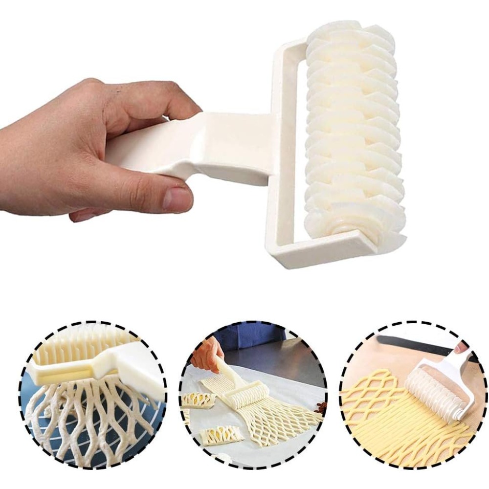 2 ชิ้น ลูกกลิ้งตัดลายกรอบสำหรั - Kitchen Roller Baking บทวิจารณ์และราคา