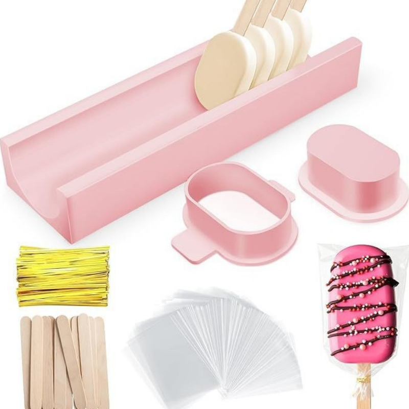 ชุดแม่พิมพ์เค้กป๊อปพร้อมถาด ไม - Baking Kitchen Set บทวิจารณ์และราคา