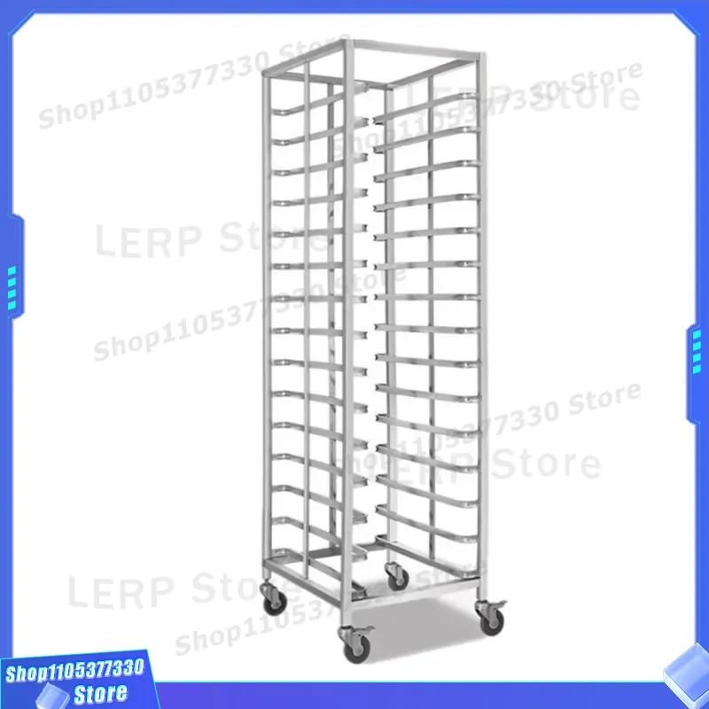 รถเข็นสแตนเลสสำหรับวางถาดอบขนม - Kitchen Baking Cart บทวิจารณ์และราคา