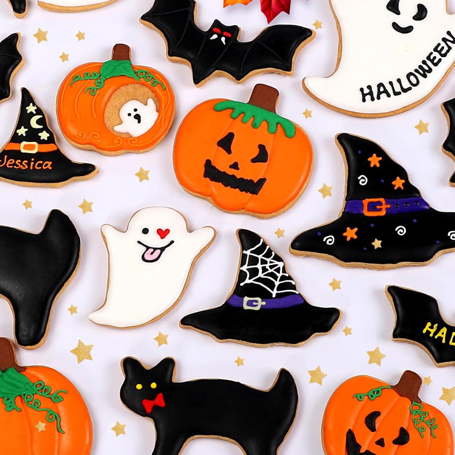 แม่พิมพ์คุกกี้ฮาโลวีน 3 ชิ้น ร - Kitchen Witch Baking บทวิจารณ์และราคา