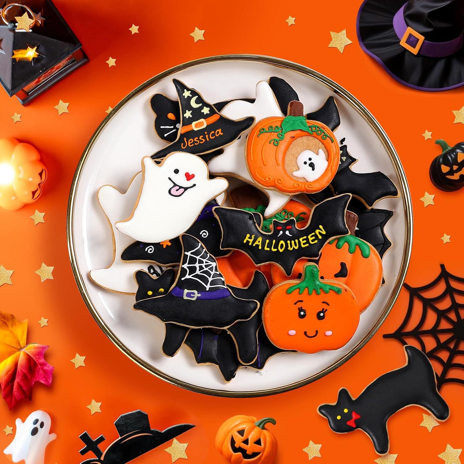 แม่พิมพ์คุกกี้ฮาโลวีน 3 ชิ้น ร - Kitchen Witch Baking บทวิจารณ์และราคา