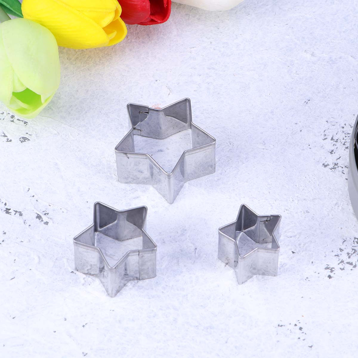 ชุดพิมพ์ตัดคุกกี้สแตนเลส ลายเร - Baking Kitchen Set บทวิจารณ์และราคา