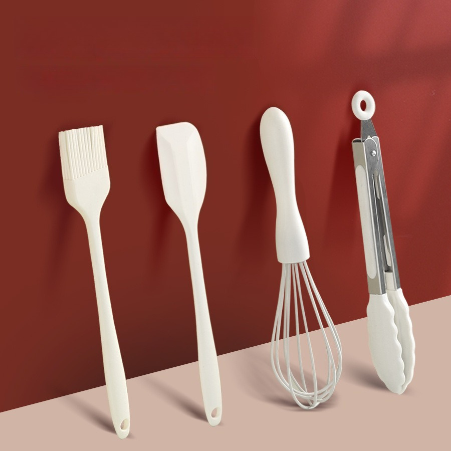 3/4 ชิ้นชุดอบซิลิโคนเกรดอาหารท - Baking Kitchen Set บทวิจารณ์และราคา
