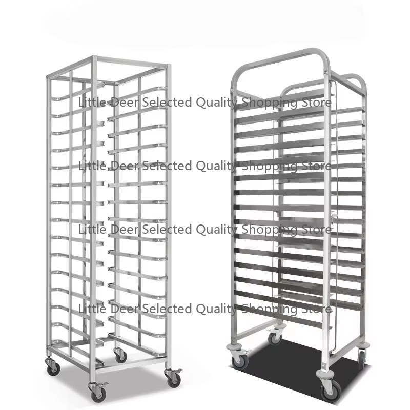 รถเข็นสแตนเลสสำหรับอบขนม 6 10  - Kitchen Baking Cart บทวิจารณ์และราคา