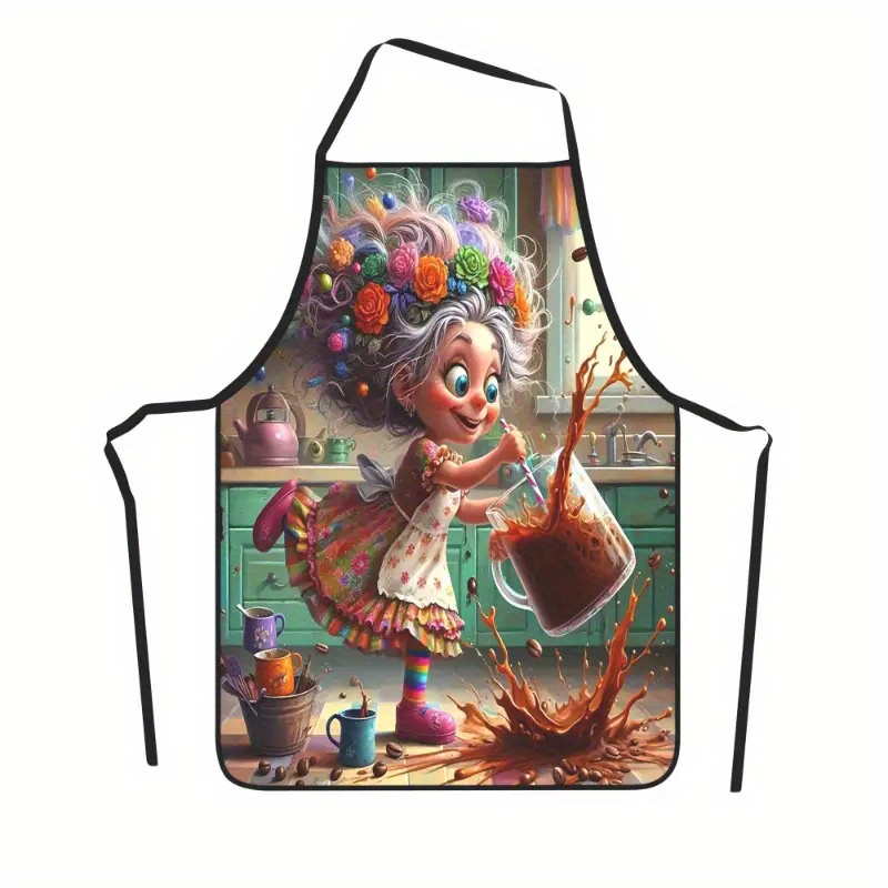 ผ้ากันเปื้อนทำครัวลายแม่มดสุดน - Kitchen Witch Baking บทวิจารณ์และราคา