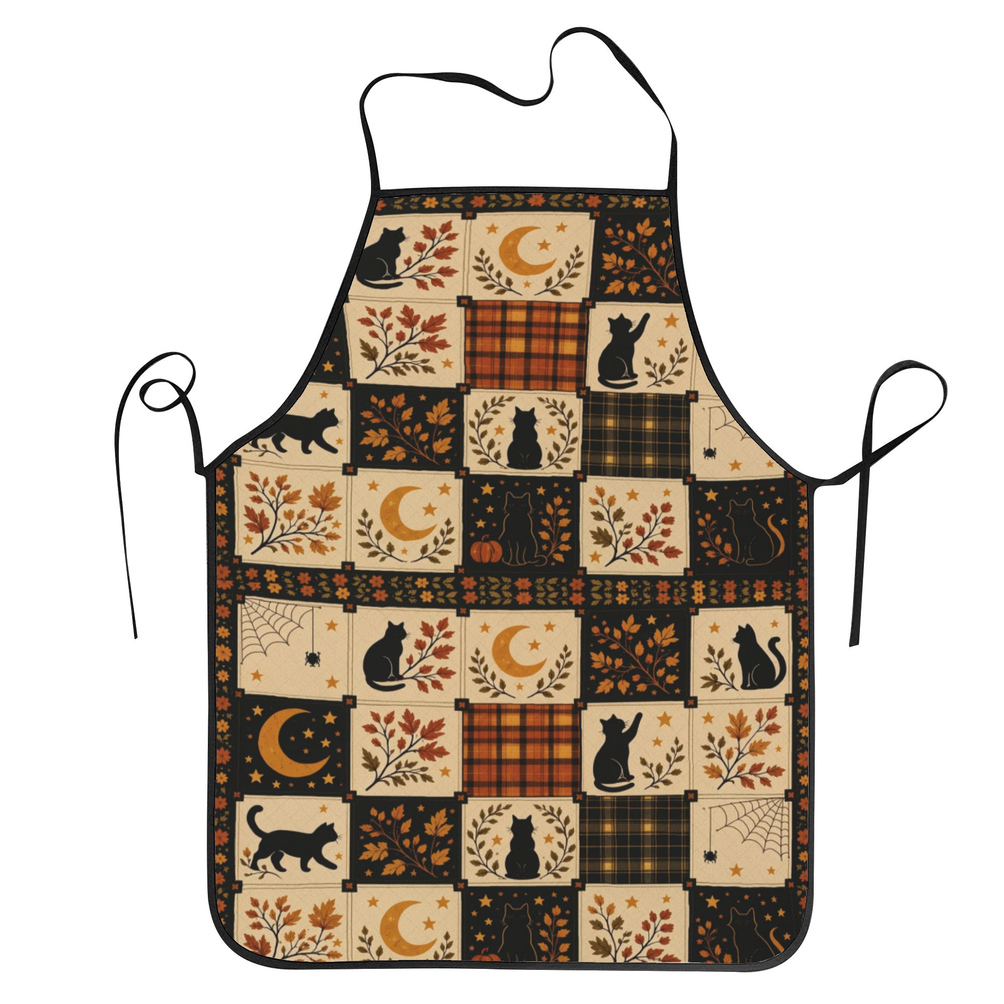 ผ้ากันเปื้อนลายแมวดำ สำหรับทำอ - Kitchen Witch Baking บทวิจารณ์และราคา