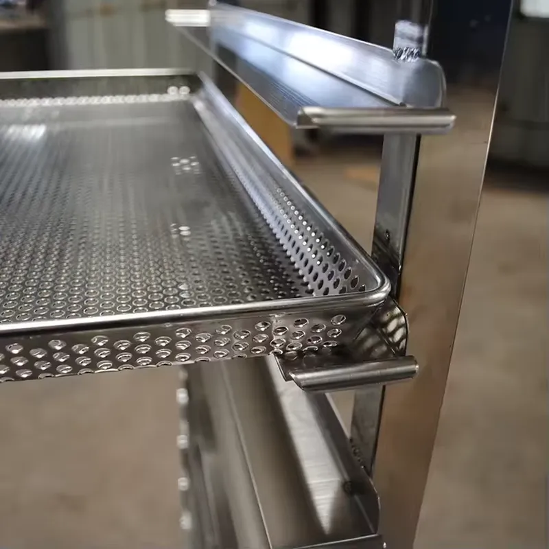 ชั้นวางของสแตนเลส 15 ชั้น พร้อ - Kitchen Baking Cart บทวิจารณ์และราคา