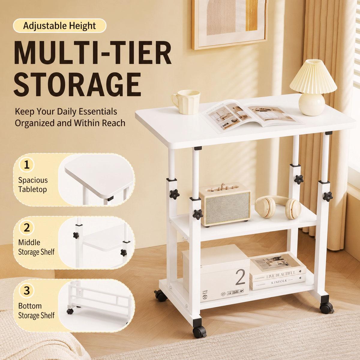 รถเข็นอเนกประสงค์โลหะแข็งแรงทน - Kitchen Baking Cart บทวิจารณ์และราคา