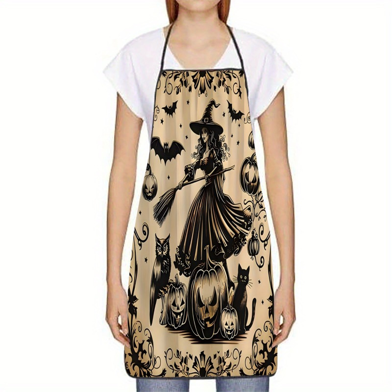 ผ้ากันเปื้อนโพลีเอสเตอร์ลายแม่ - Kitchen Witch Baking บทวิจารณ์และราคา