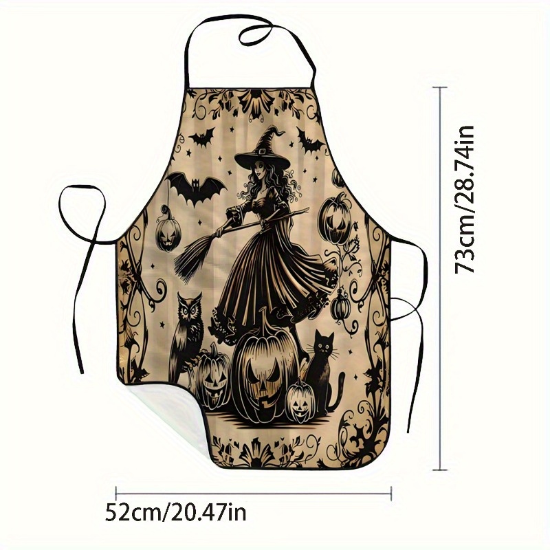 ผ้ากันเปื้อนโพลีเอสเตอร์ลายแม่ - Kitchen Witch Baking บทวิจารณ์และราคา