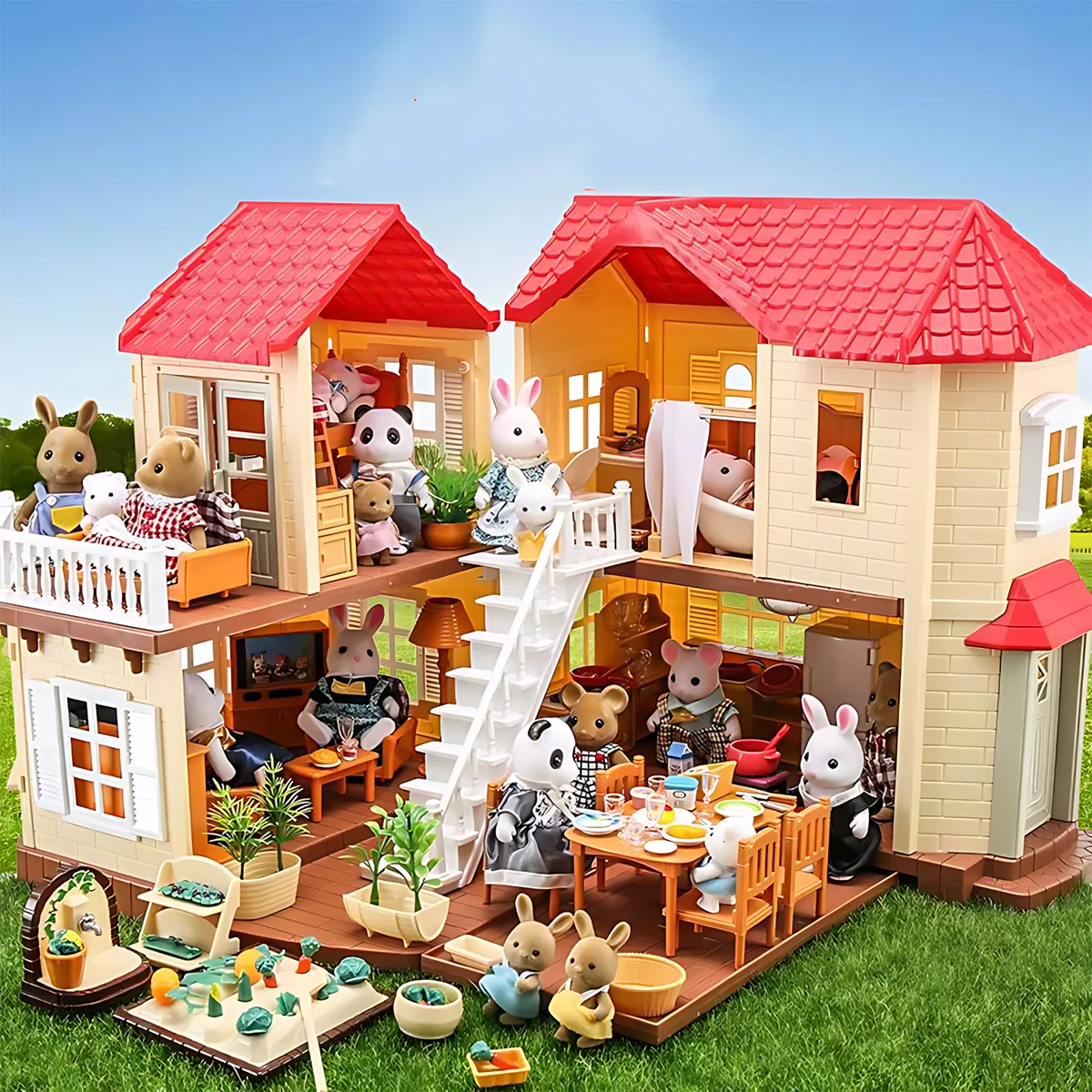 เฟอร์นิเจอร์จิ๋ว 1:12 ตุ๊กตาบ้ - Kitchen Uncle บทวิจารณ์และราคา